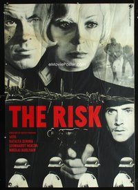 8f111 RISK Russian export '70 Vasile Pescaru directed, pretty Natalya Zorina!