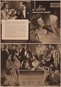 8g207 JULIA MISBEHAVES German program '48 Greer Garson, Pidgeon, Lawford, Liz Taylor, different!