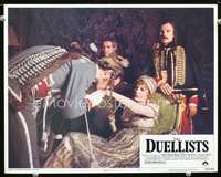 8j232 DUELLISTS LC #7 '77 Harvey Keitel watches Keith Carradine kiss Cristina Raines' hand!