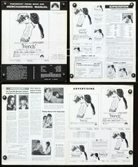 9f221 FRIENDS pressbook '71 Lewis Gilbert, Anicee Alvina, Sean Bury, runaway teens have a baby!