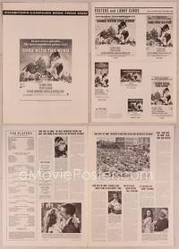 9f237 GONE WITH THE WIND pressbook R74 Clark Gable, Vivien Leigh, Leslie Howard, all-time classic!