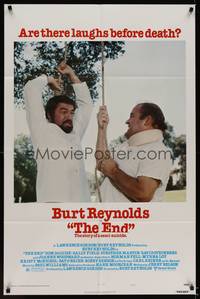 9x255 END style C 1sh '78 Burt Reynolds & Dom DeLuise, death is a pie in the face from god!