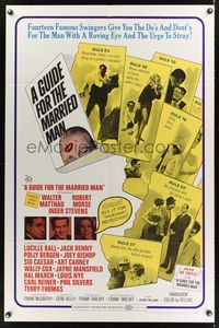 9x310 GUIDE FOR THE MARRIED MAN 1sh '67 written by America's most famous swingers!