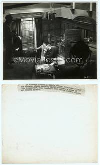 9y471 TRESPASSER candid 7.75x9.5 still '29 director Goulding rehearsing Gloria Swanson on set!