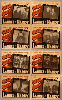 1e096 BEAU HUNKS 8 Canadian LCs R40s wacky Stan Laurel & Oliver Hardy in the Foreign Legion!