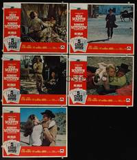 1e711 5 CARD STUD 5 LCs '68 cowboys Dean Martin & Robert Mitchum!