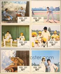 1e658 BAD NEWS BEARS 6 LCs '76 Walter Matthau coaches baseball player Tatum O'Neal!