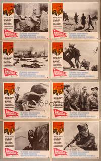 1e093 BATTLE OF NERETVA 8 LCs '71 Yul Brynner, Yugoslavia during WWII!