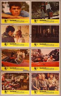 1e217 FLIM-FLAM MAN 8 LCs '67 Geroge C. Scott as ultimate con man, Sue Lyon, Michael Sarrazin!