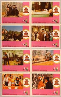 1e243 GREAT BANK ROBBERY 8 LCs '69 Zero Mostel, Kim Novak, Clint Walker!