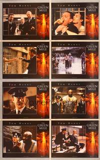 1e247 GREEN MILE 8 int'l LCs '99 Tom Hanks, Michael Clarke Duncan, Stephen King prison fantasy!