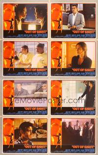 1e426 OUT OF SIGHT 8 LCs '98 Steven Soderbergh, George Clooney, Jennifer Lopez