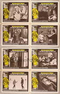 1e515 TEN LITTLE INDIANS 8 LCs '66 Agatha Christie, super sexy Shirley Eaton!