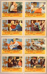 1e590 WIVES & LOVERS 8 LCs '63 Janet Leigh, Van Johnson, Shelley Winters, Martha Hyer!