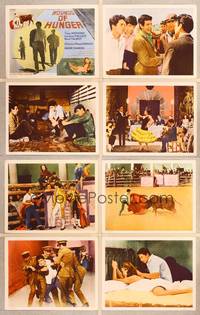 1e594 WOUNDS OF HUNGER 8 LCs '60s cool images of bullfighting matador & sexy Luciana Paluzzi!