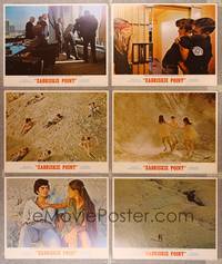 1e710 ZABRISKIE POINT 6 LCs '70 Michelangelo Antonioni's bizarre movie about teen sex!