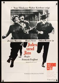 1s263 JULES & JIM German R69 Francois Truffaut's Jules et Jim, Jeanne Moreau, Oskar Werner!