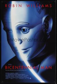 1w105 BICENTENNIAL MAN DS 1sh '99 Robin Williams, Sam Neill, Oliver Platt, Isaac Asimov