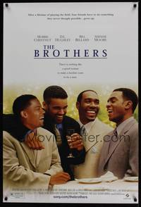 1w135 BROTHERS 1sh '01 Morris Chestnut, D.L. Hughley, Bill Bellamy, Shemar Moore!