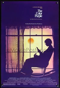 1w159 COLOR PURPLE 1sh '85 Steven Spielberg, Whoopi Goldberg, from Alice Walker novel!