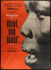 2e420 I, A NEGRO French 1p '58 Jean Rouch's Moi un noir, about everyday life of Africans!