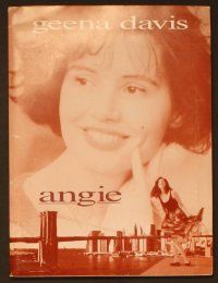 2g234 ANGIE presskit '94 Geena Davis, Stephen Rea, the miracles we create, Disney!