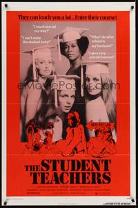 2h829 STUDENT TEACHERS 1sh '73 high school comedy, Jonathan Kaplan directed!