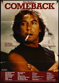 2j638 COMEBACK German '82 Buschmann directed, great image of musician Eric Burdon!