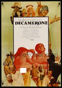 2j650 DECAMERON German '71 Pier Paolo Pasolini's Italian comedy!