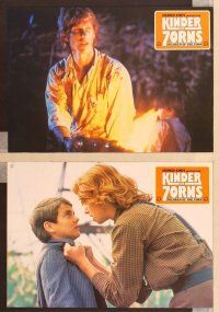 2j862 CHILDREN OF THE CORN 11 German LCs '84 Stephen King horror, and a child shall lead them!