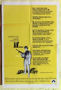 2m478 IF 1sh '69 introducing Malcolm McDowell, Christine Noonan, Lindsay Anderson!