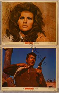 2p874 BANDOLERO 2 LCs '68 great images of sexy Raquel Welch & Dean Martin!