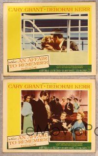 2p691 AFFAIR TO REMEMBER 5 LCs '57 romantic Cary Grant & Deborah Kerr!