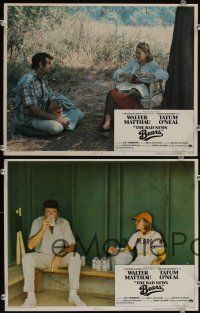 2p692 BAD NEWS BEARS 5 LCs '76 Walter Matthau coaches baseball player Tatum O'Neal!