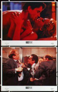 2p078 BASIC INSTINCT 8 LCs '92 Paul Verhoeven directed, Michael Douglas & sexy Sharon Stone!