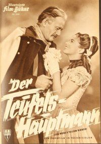 2v273 SHE WORE A YELLOW RIBBON German program '54 John Wayne & Joanne Dru, John Ford, different!