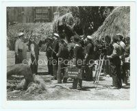 2x338 KING KONG 8x10 still '33 Armstrong, Fay Wray & Cabot arguing with men on island!