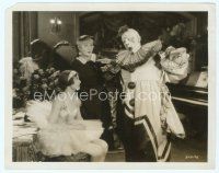 2x350 LAUGH CLOWN LAUGH 8x10 still '28 Lon Chaney in clown make up & 15 year-old Loretta Young!