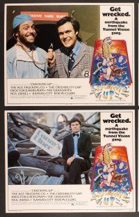 3p175 CRACKING UP 8 LCs '77 Fred Willard, Harry Shearer, Michael McKean!