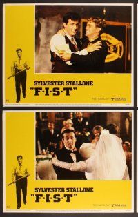 3p231 F.I.S.T. 8 LCs '77 Sylvester Stallone leads labor strike. Melinda Dillon!