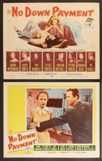 3p482 NO DOWN PAYMENT 8 LCs '57 Joanne Woodward, Sheree North, Tony Randall, Jeffrey Hunter!