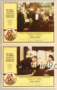 3p907 STING 4 LCs R77 con men Paul Newman & Robert Redford w/Robert Shaw!