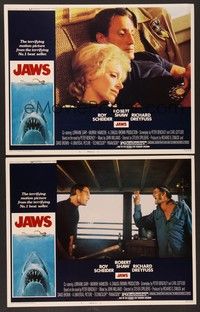 3v712 JAWS 2 LCs '75 Roy Scheider, Loraine Gary & Robert Shaw!