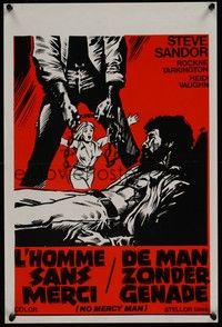 3x359 NO MERCY MAN Belgian '75 Michael Layne, Steven Sandor, Rockne Tarkington