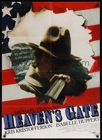 4e278 HEAVEN'S GATE German '81 Michael Cimino, Christopher Walken w/shotgun!