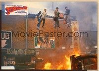 4e501 SUPERMAN IV German LC '88 great image of people flying in the air!