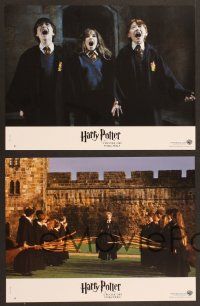 4e116 HARRY POTTER & THE PHILOSOPHER'S STONE 10 French LCs '01 Daniel Radcliffe, Rupert Grint!