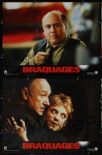 4e117 HEIST 6 French LCs '01 directed by David Mamet, Gene Hackman, Danny DeVito