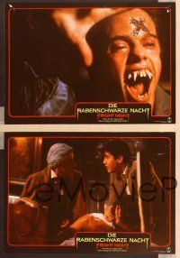 4e432 FRIGHT NIGHT 6 German LCs '85 Roddy McDowall, Chris Sarandon, William Ragsdale!