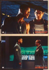 4e448 INDEPENDENCE DAY 12 German LCs '96 Will Smith, Bill Pullman, Jeff Goldblum, Judd Hirsch